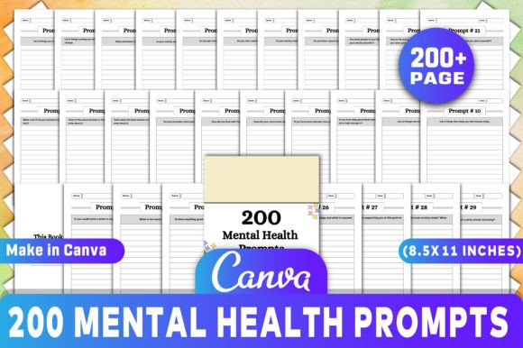 200 Mental Health Prompts for Daily Reflection