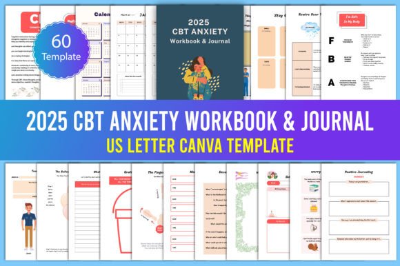 2025 CBT Anxiety Workbook Journal: A Comprehensive Guide to Mental Wellness
