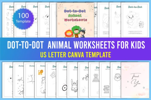 Dot-to-Dot Animal Worksheets for Kids: A Creative and Educational Tool