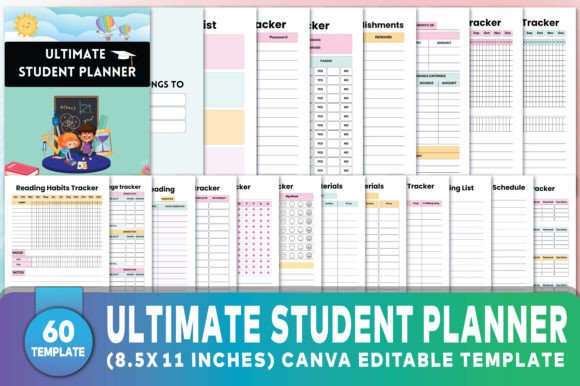 Editable Ultimate Student Planner
