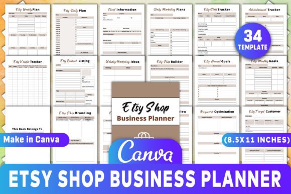 Etsy Shop Business Planner: A Comprehensive Guide to Streamlining Your Online Retail Journey