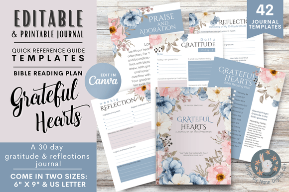 Gratitude and Reflections Journal No.16: A Journey of Grateful Hearts