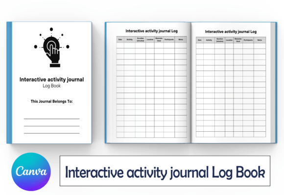 Interactive Activity Journal Log Book for Your Amazon KDP Business