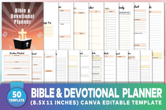 Maximize Your Spiritual Growth with the Editable Bible Devotional Planner