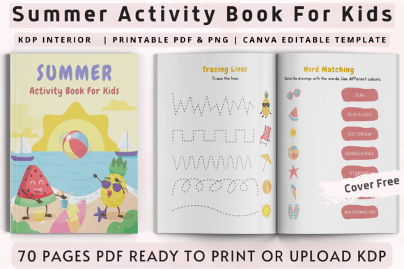 Summer Activity Book for Kids